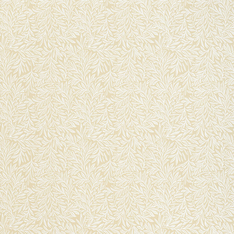 Schumacher Willow Leaf Sand Wallpaper 5004131