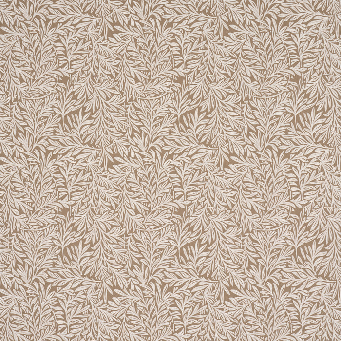 Schumacher Willow Leaf Mocha Wallpaper Sample 5004138