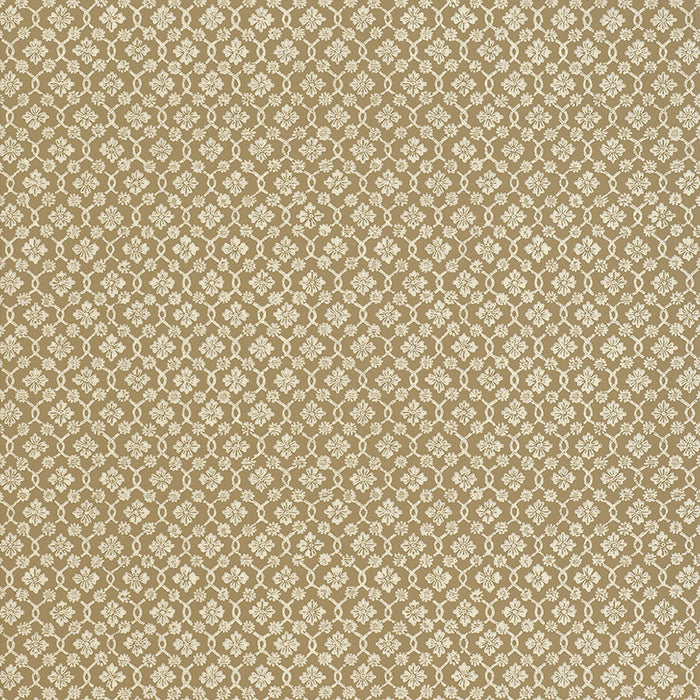 Schumacher Harbury Trellis Sepia Wallpaper 5004146