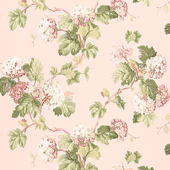 Schumacher Viburnum Blush Wallpaper 5004370