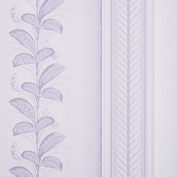 Schumacher Hydrangea Drape Lilac Wallpaper 5004457