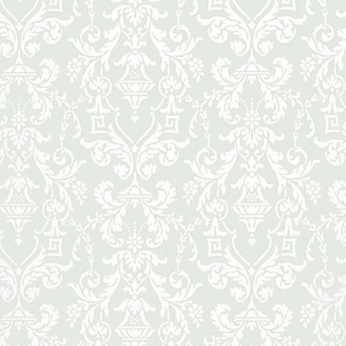 Schumacher Lido Damask Haze Wallpaper 5004482