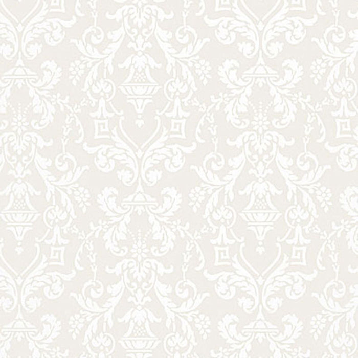 Schumacher Lido Damask Dove Wallpaper 5004483