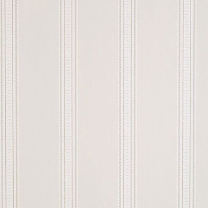 Schumacher Lorraine Stripe Limestone Wallpaper 5004581