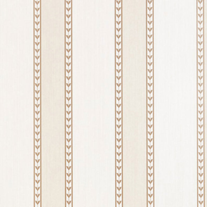 Schumacher Lansdowne Strie Stripe Limestone Wallpaper 5004621