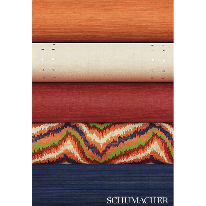 Schumacher Haruki Sisal Mandarin Wallpaper Sample 5004719