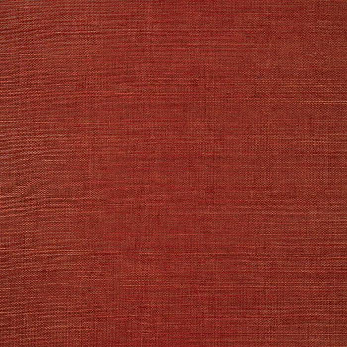 Schumacher Haruki Sisal Garnet Wallpaper Sample 5004727