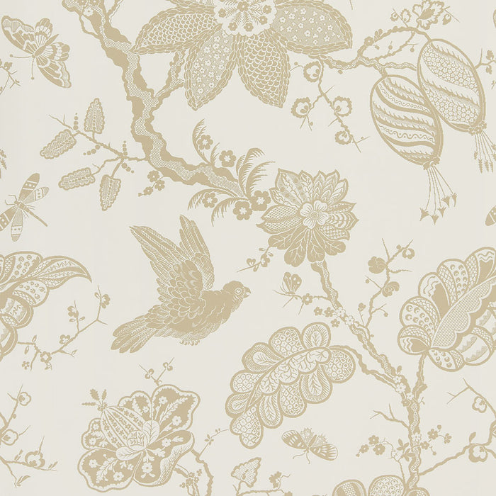 Schumacher Bali Vine Sandstone Wallpaper 5005001