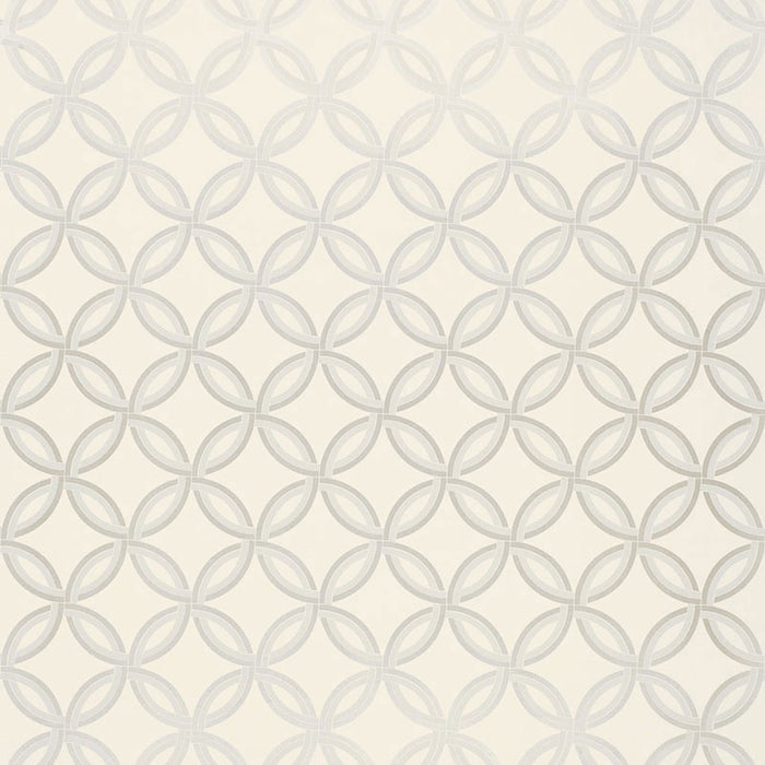 Schumacher Spherica Silver Wallpaper 5005131