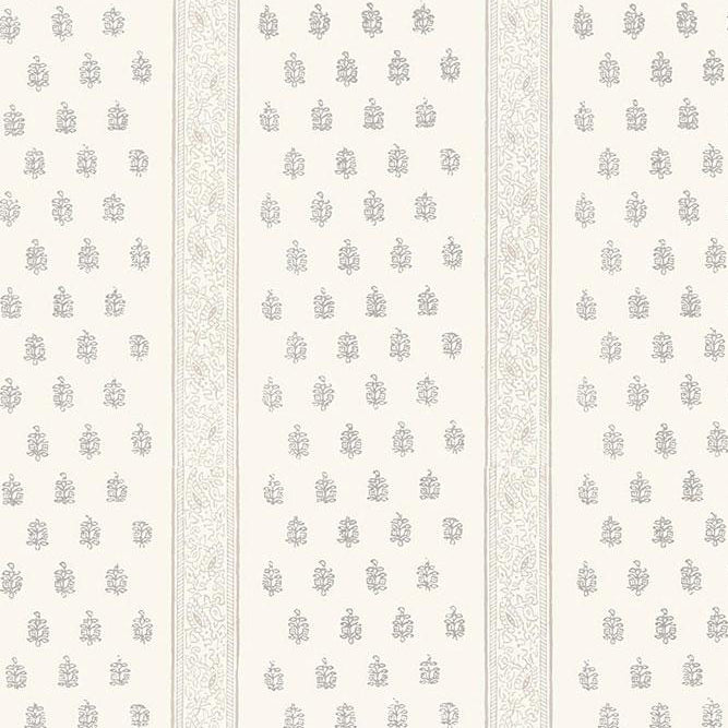 Schumacher Katsura Stripe Oyster Wallpaper 5005200