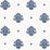 Schumacher Mayla Damask Navy Wallpaper 5005351