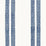 Schumacher Greek Key Stripe Navy Wallpaper 5005361