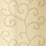 Schumacher Raindrop Scroll White Gold Wallpaper 5005702