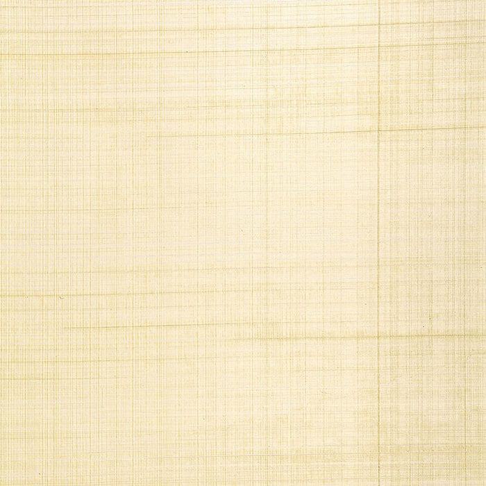 Schumacher Brushed Plaid White Gold Wallpaper 5005780