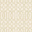 Schumacher Imperial Trellis II Sand / Ivory Wallpaper 5005802