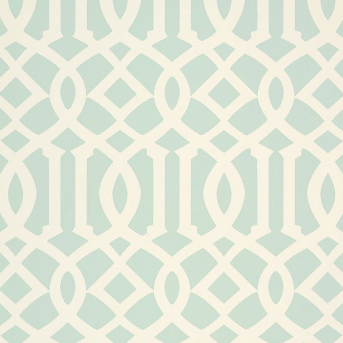 Schumacher Imperial Trellis II Mineral Wallpaper 5005805