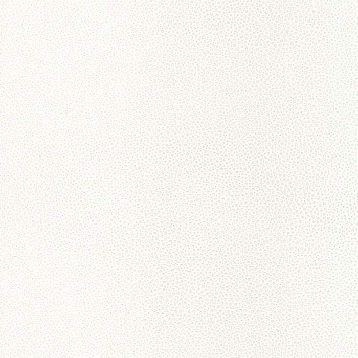 Schumacher Shagreen White Pearl Wallpaper 5005850