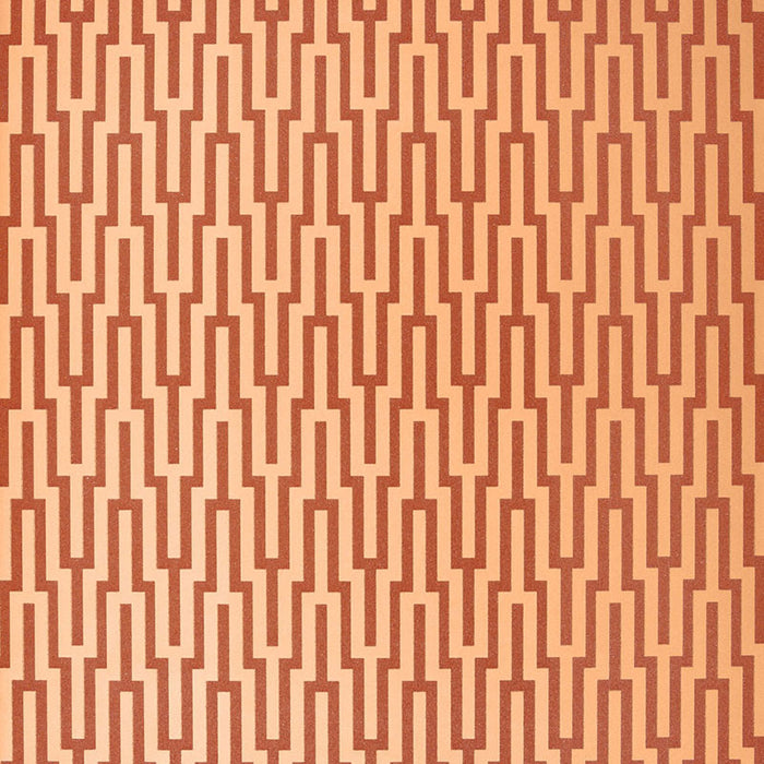 Schumacher Metropolitan Fret Amber Wallpaper 5005893