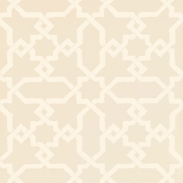 Schumacher Cordoba Flax Wallpaper 5005920