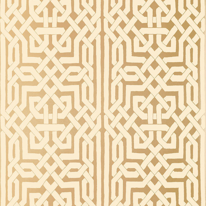 Schumacher Malaga Gold Wallpaper 5005931