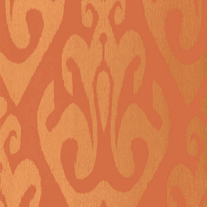 Schumacher Tokat Cinnabar Wallpaper 5005981