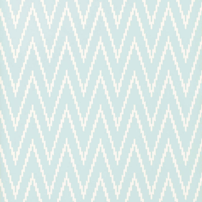 Schumacher Kasari Ikat Sky Wallpaper 5005992