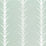 Schumacher Acanthus Stripe Sisal Seaglass & Chalk Wallpaper 5006053