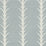 Schumacher Acanthus Stripe Sisal Chambray Wallpaper 5006056