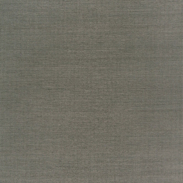 Schumacher Harshaw Pinstripe Sisal Smoke Wallpaper 5006164