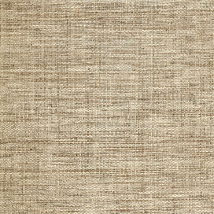 Schumacher Weston Raffia Weave Grey Wallpaper Sample 5006201