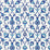 Schumacher Sultan's Trellis Peacock Wallpaper 5006700