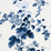 Schumacher Pyne Hollyhock Indigo Wallpaper 5006922