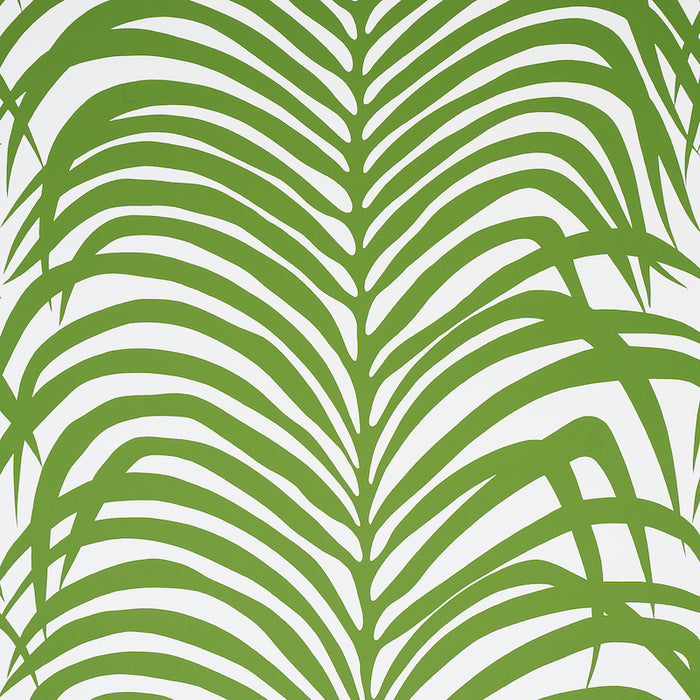 Schumacher Zebra Palm Jungle Wallpaper Sample 5006931