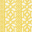 Schumacher Zanzibar Trellis Canary Wallpaper 5006940