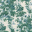 Jasper Grace Cyan Wallpaper Sample 5007-03