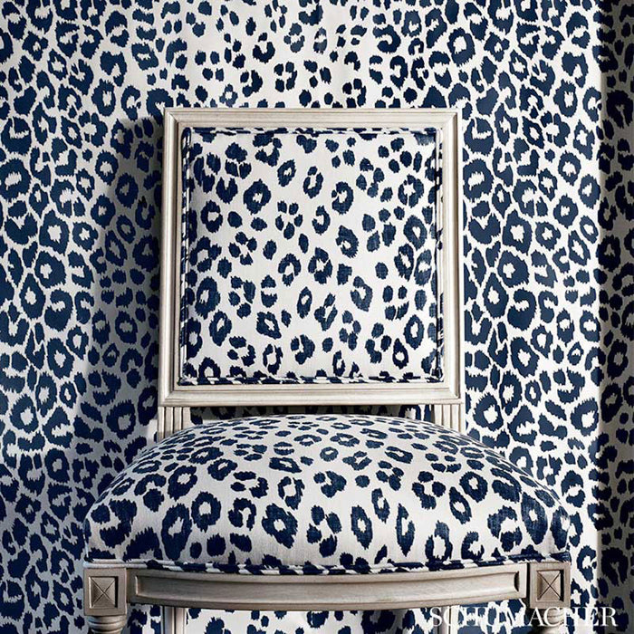 Schumacher Iconic Leopard Graphite Wallpaper 5007012