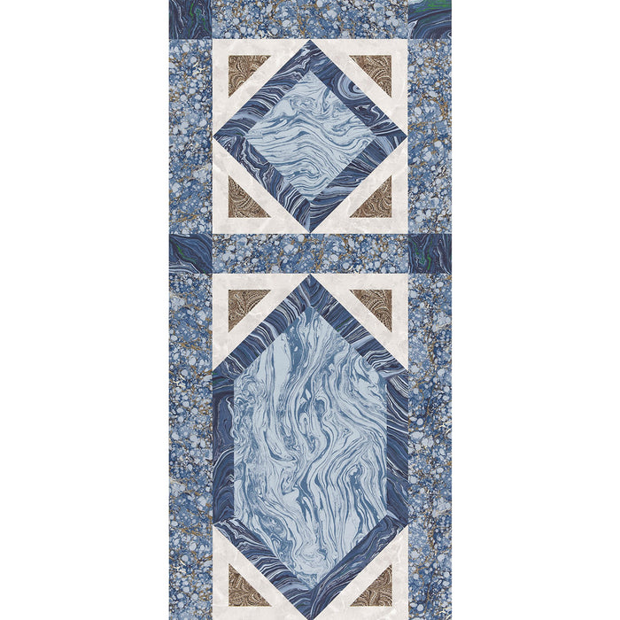 Schumacher Mongiardino Lapis Wallpaper Sample 5007071