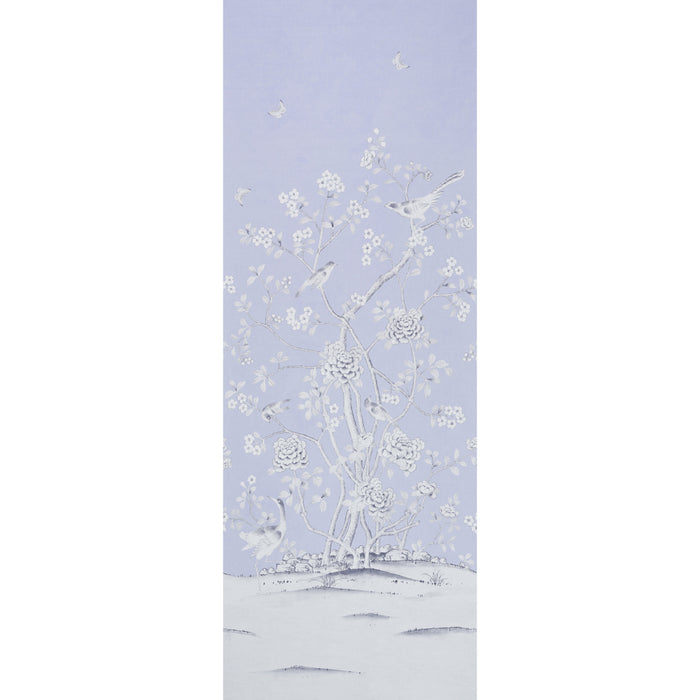 Schumacher Chinois Palais Panel Lavender Wallpaper 5007126