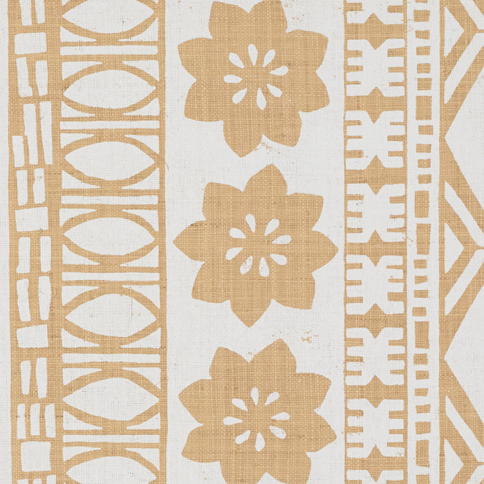 Schumacher Mrs. Howell Palm Wallpaper Sample 5007330