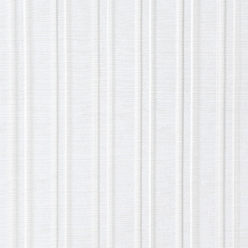 Schumacher Galvanized Rib Ivory Wallpaper 5007364