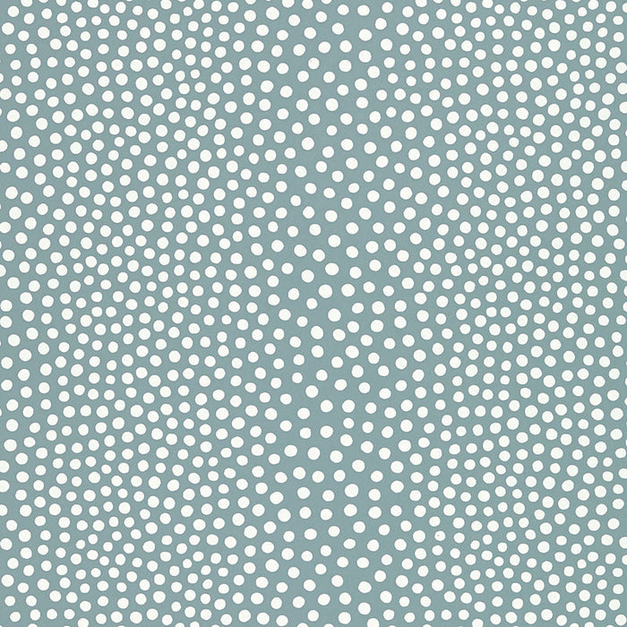 Schumacher Raindots Slate Blue Wallpaper 5007502