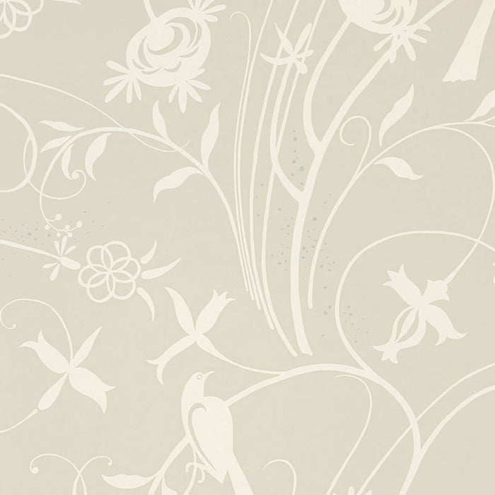 Schumacher Sky Meadow Linen Wallpaper 5007620