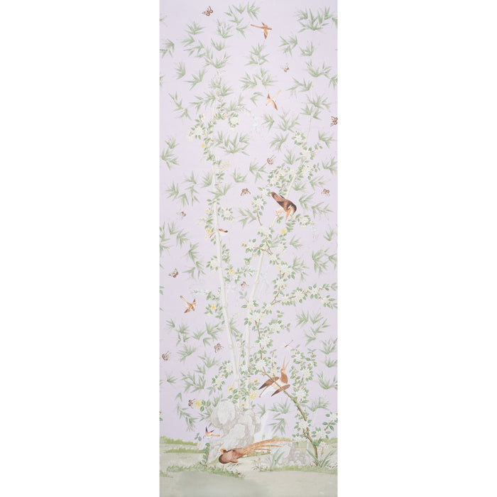 Schumacher Brighton Pavilion Panel Lilac Wallpaper 5007748