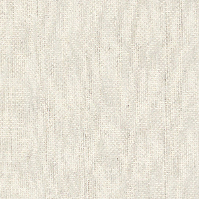 Schumacher Linen Gesso White Wallpaper Sample 5007800