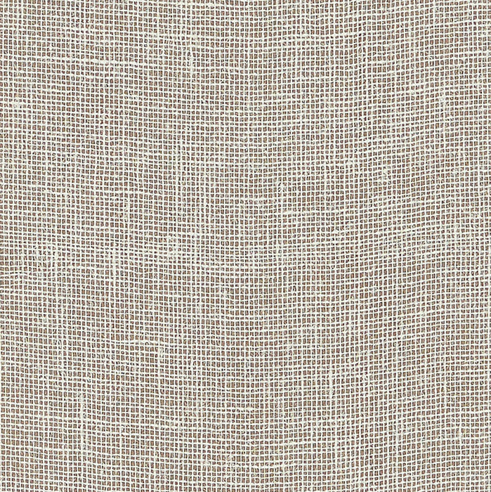 Schumacher Linen Gesso Cocoa Wallpaper 5007806