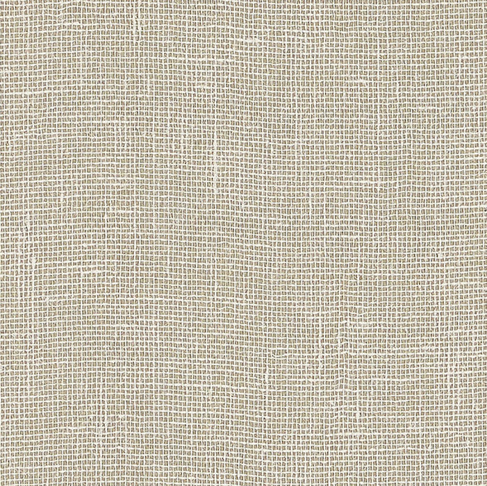 Schumacher Linen Gesso Pale Gold Wallpaper 5007807