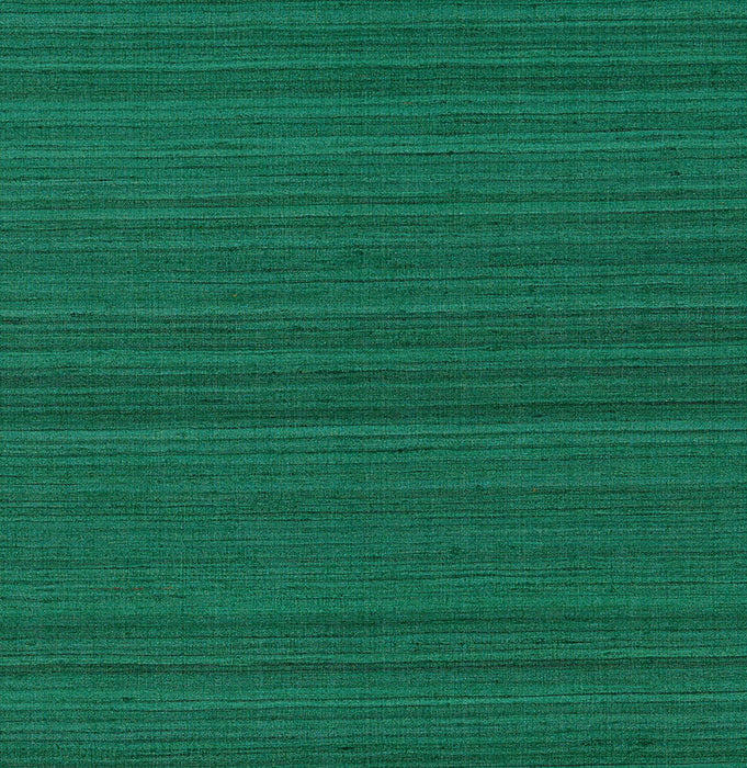 Schumacher Shaded Silk Emerald Wallpaper 5007864