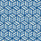 Schumacher Tumbling Blocks Cobalt Wallpaper 5007962