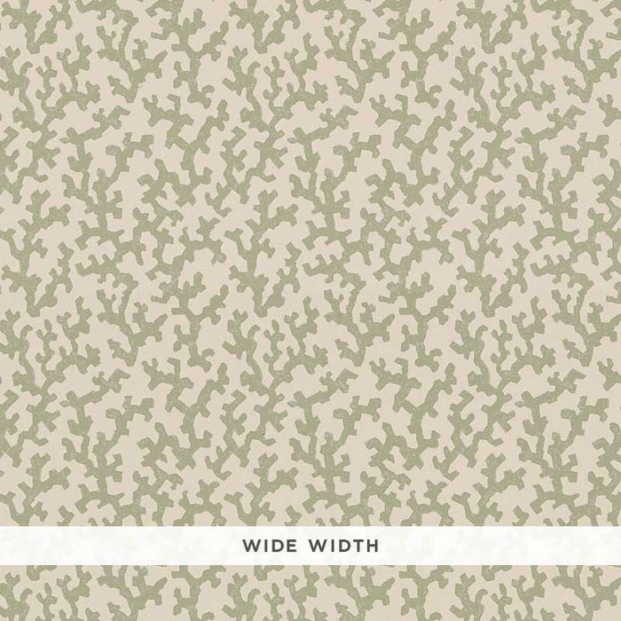 Schumacher Folly Sage Wallpaper 5008003