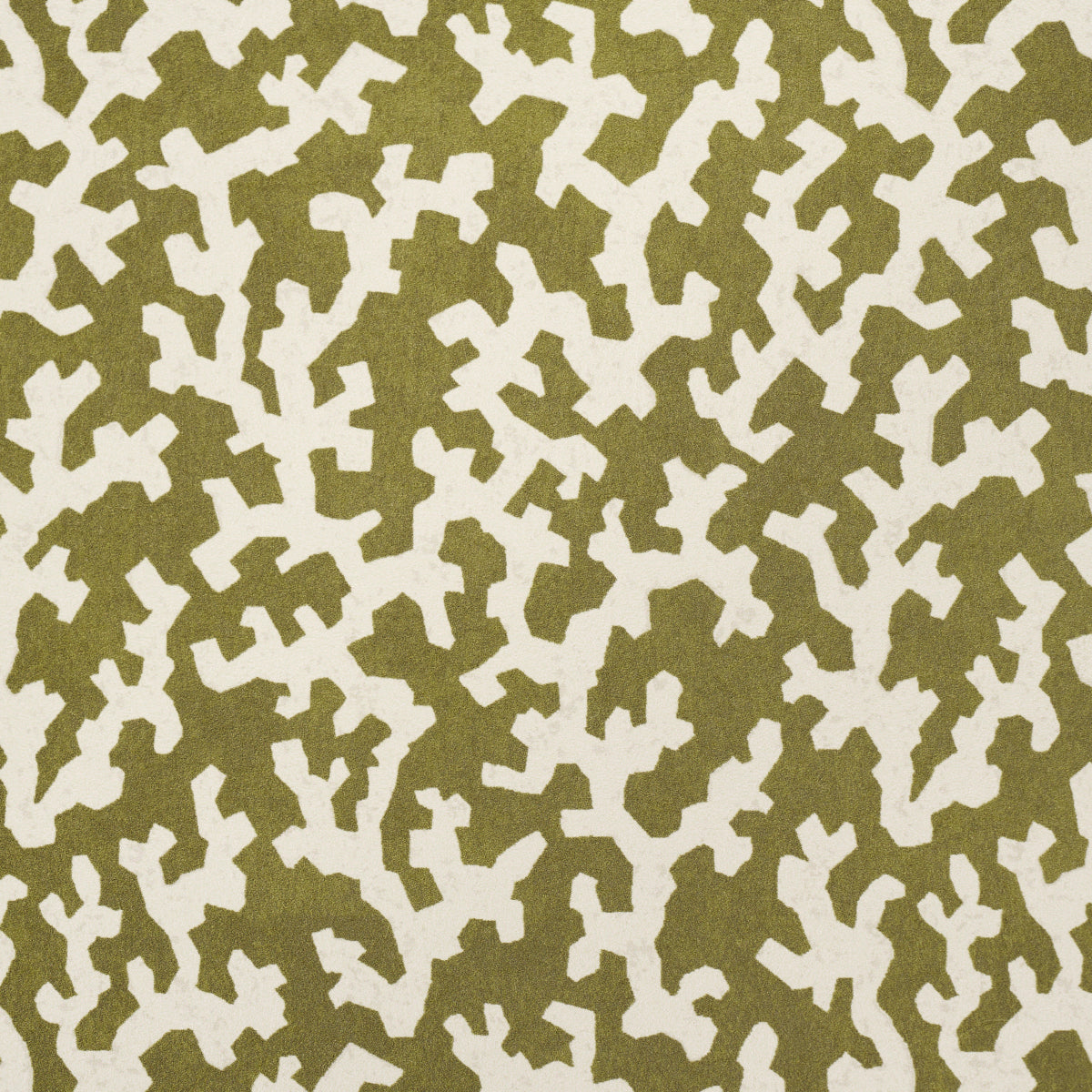 Schumacher Folly Olive Wallpaper Sample 5008008